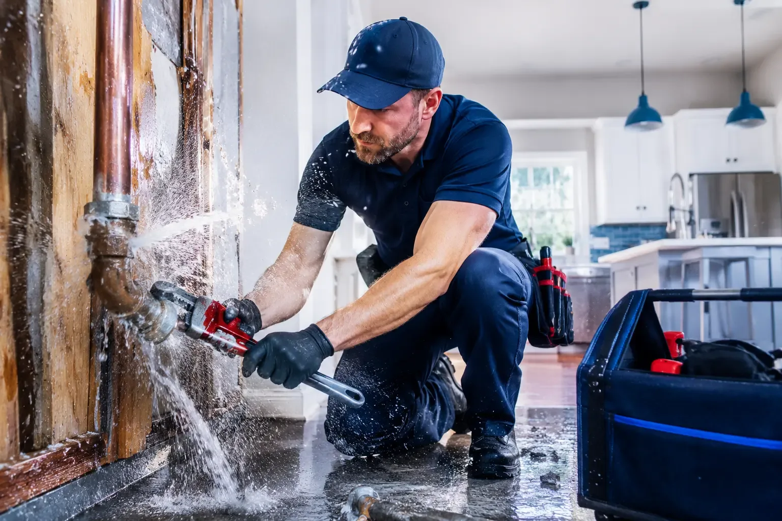 Local emergency pipe repair professionals in Owensville, IN